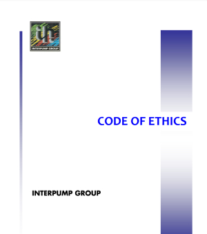 Interpump Group Code of Ethics